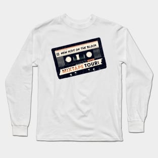 Cassette Tape Retro Vintage NKOTB Long Sleeve T-Shirt